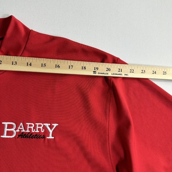 Nike Dri Fit Golf T Shirt Mens Size ￼XL Red Barry University‎ Performance - Picture 7 of 9